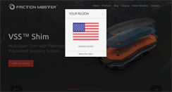 Desktop Screenshot of frictionmaster.com